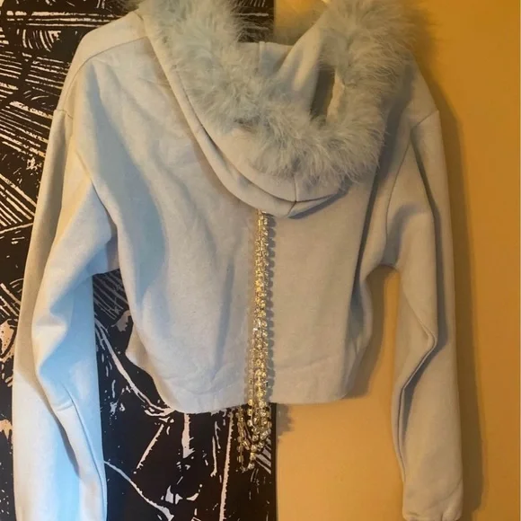 Dollskill bling and fur hoodie xs - Picture 4 of 4